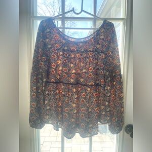 Knox Rose Floral Women's Top